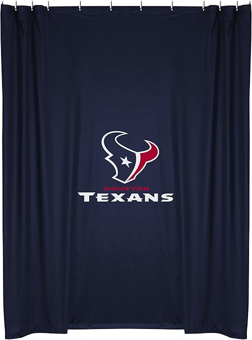 Amazon Com Nfl Houston Texans Shower Curtain Home Kitchen
