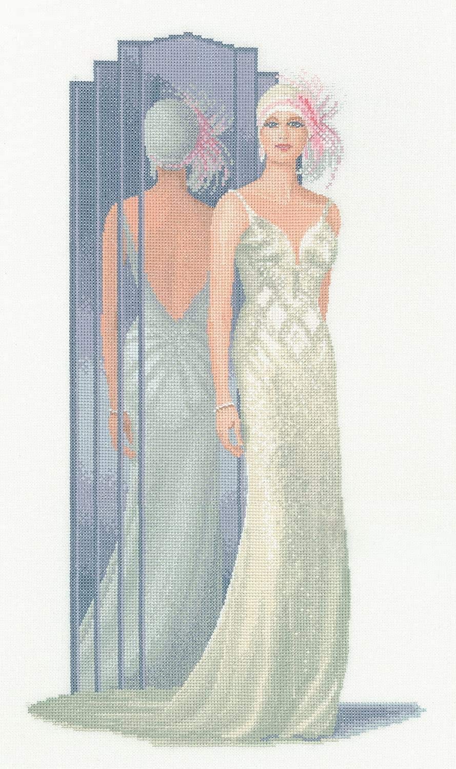 Heritage Crafts Elegance Cross Stitch Kit - Lilly (Aida)