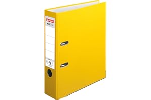 Herlitz 5480306 Lever Arch File A4 8 cm Yellow