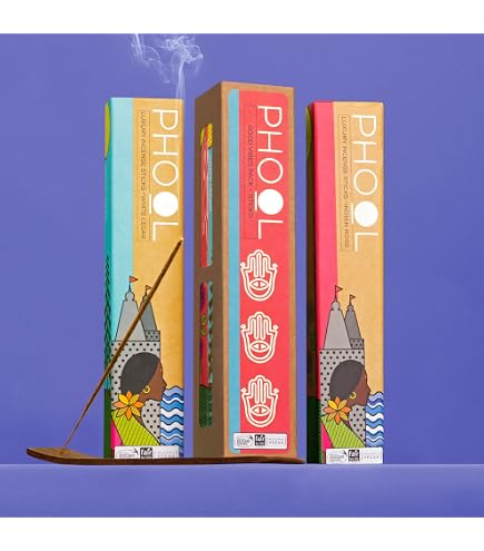 Amazon.com: Pack of 2 Natural Incense Sticks,Phool Devotion Pack