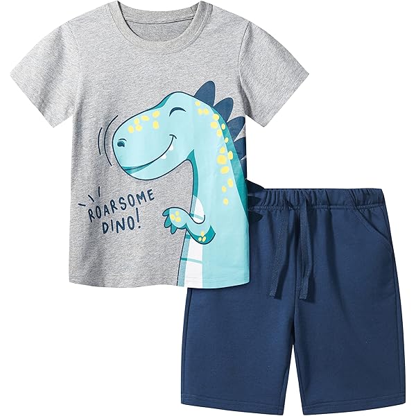 Amazon.com: Nike Little Boys Dri-FIT Graphic Tee & Shorts 2