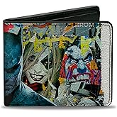 Buckle-Down Men's Bifold Wallet DC Comics Batman, 4.0" x 3.5"