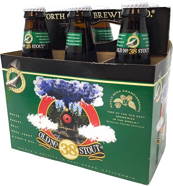 North Coast Brewing, Ale Stout Old No 38, 6pk, 12 Fl Oz Grocery & Gourmet Food