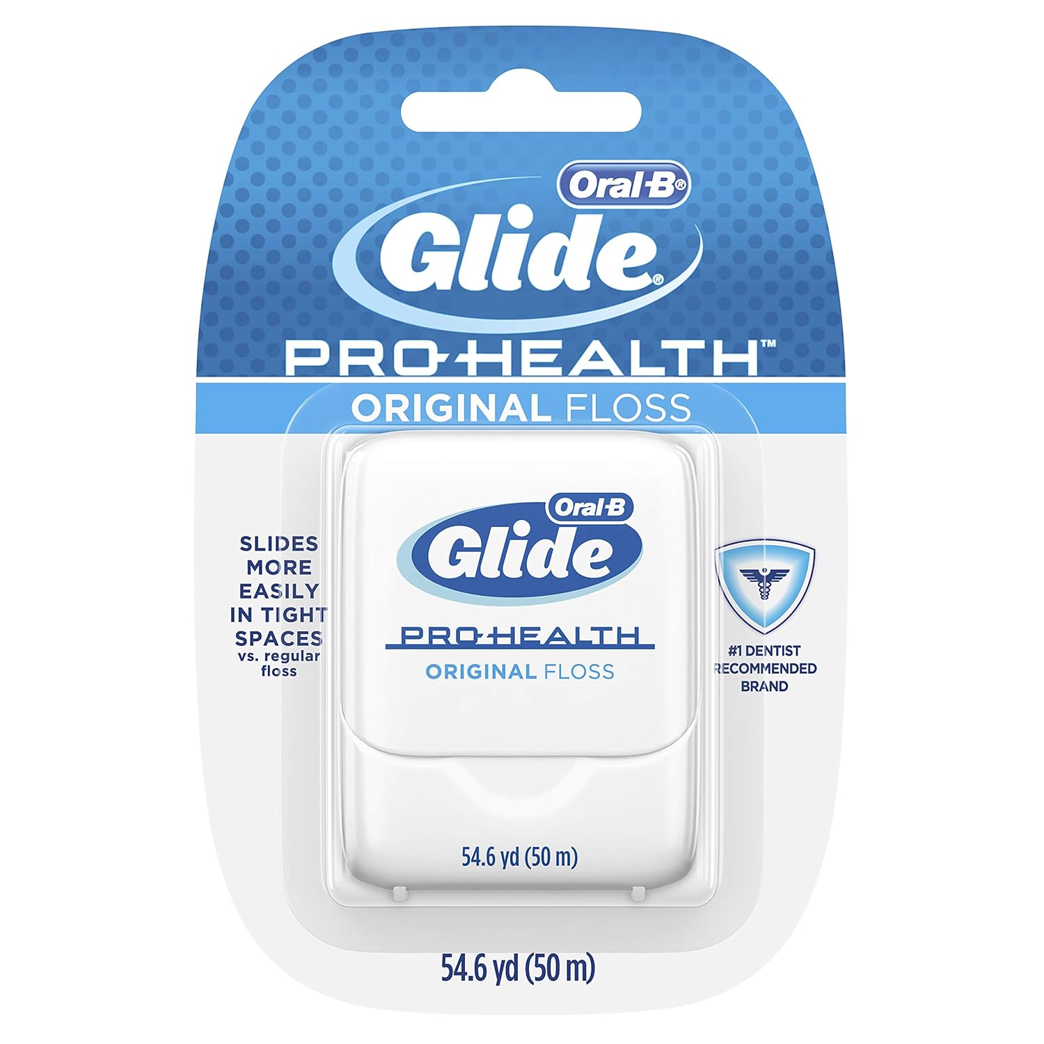 Oral-B Glide Pro-Health Dental Floss, Original Floss, 50m, Pack of 6 : Tooth Whitening Products : Beauty