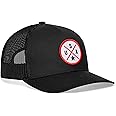 HAKA State City Trucker Hat for Men & Women, Adjustable Baseball Hat, Mesh Snapback, Sturdy Outdoor Black Golf Hat