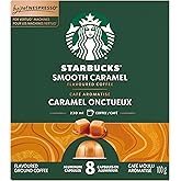 Smooth Caramel, For NESPRESSO VERTUO, Flavoured Blonde Roast, Notes of Buttery Caramel and Vanilla, NESPRESSO Coffee Capsules