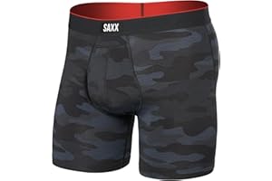 SAXX Underwear Co. Men's Multi-Sport Mesh Boxer Brief Fly