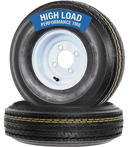 Amazon.com: WANDA Trailer Tire Wheel Assembly 4.80-8 6-Ply C 70M
