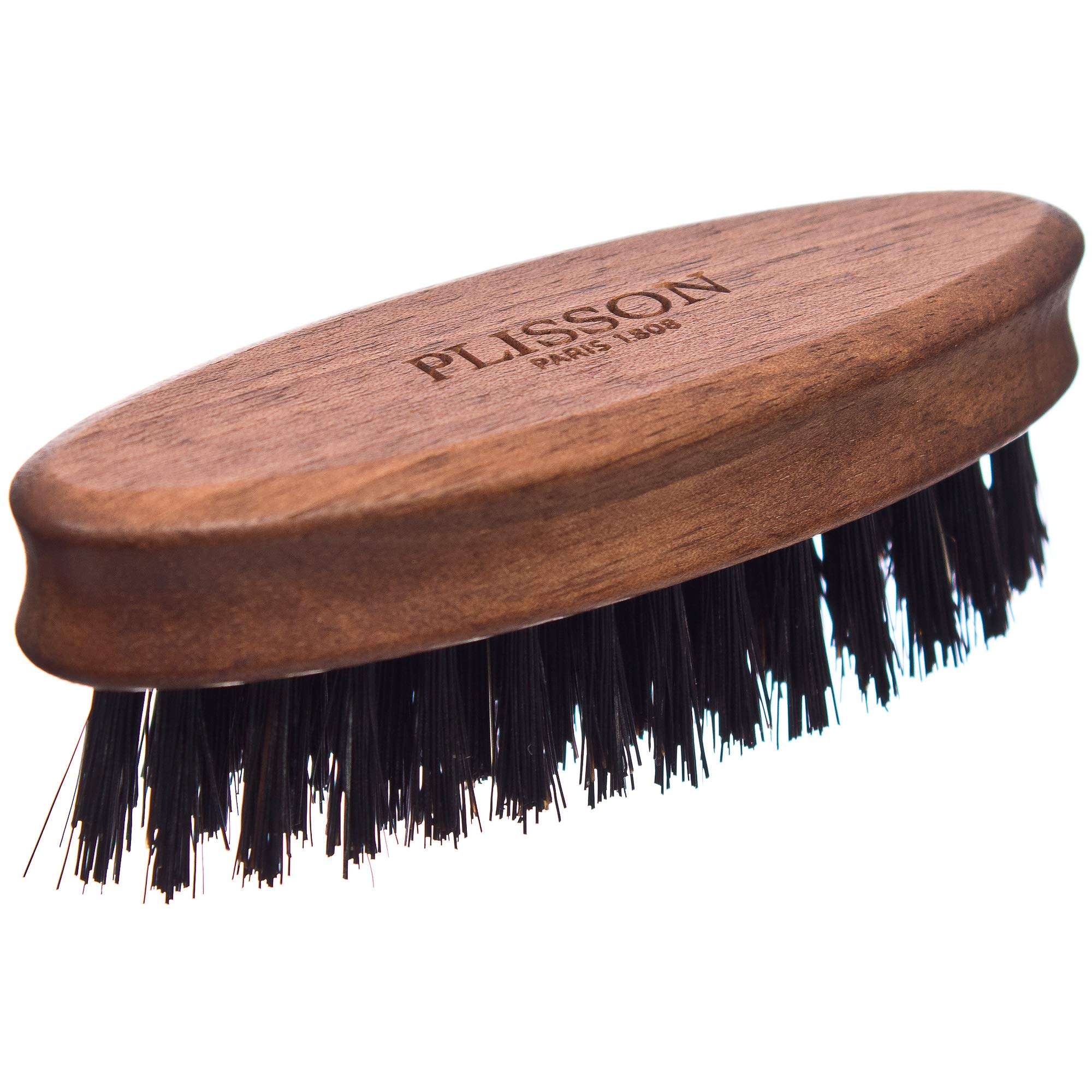 Plisson Beard Brush Walnut/Wild Boar Bristles