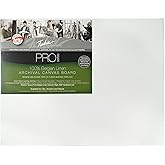 FREDRIX PRO Series Archival Linen Canvas Board, 11" x 14"