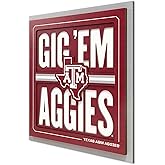 YouTheFan NCAA Texas A&M Aggies Slogan Series 3D Wall Art