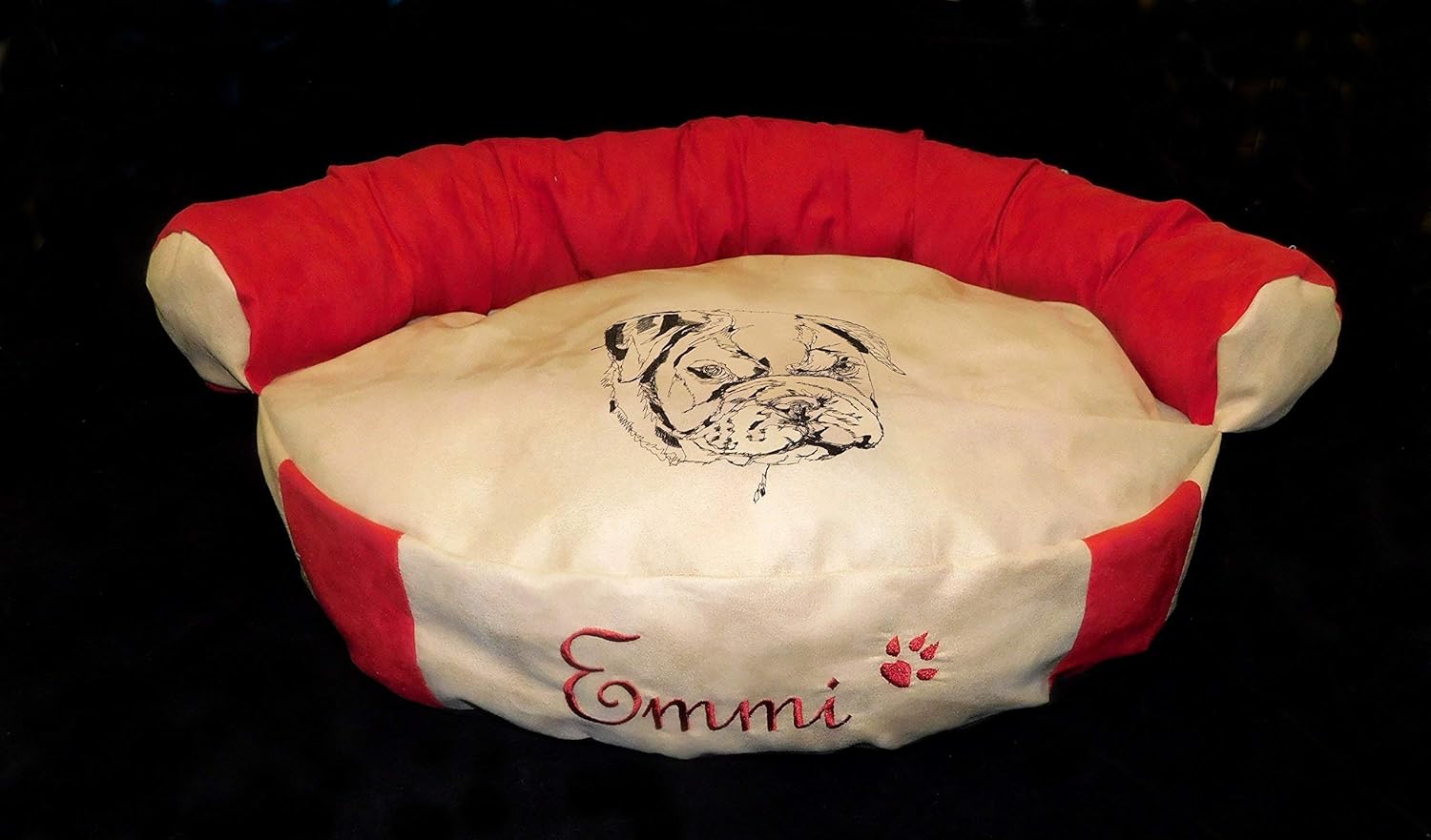 Sternkissen Hund Nahen