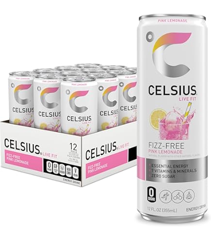 Amazon.com : CELSIUS Fitness Drink 9-Flavor Variety Pack, Zero Sugar, Slim  Can 12 Fl Oz (Pack of 12) : Bottled Iced Tea Drinks : Grocery & Gourmet Food