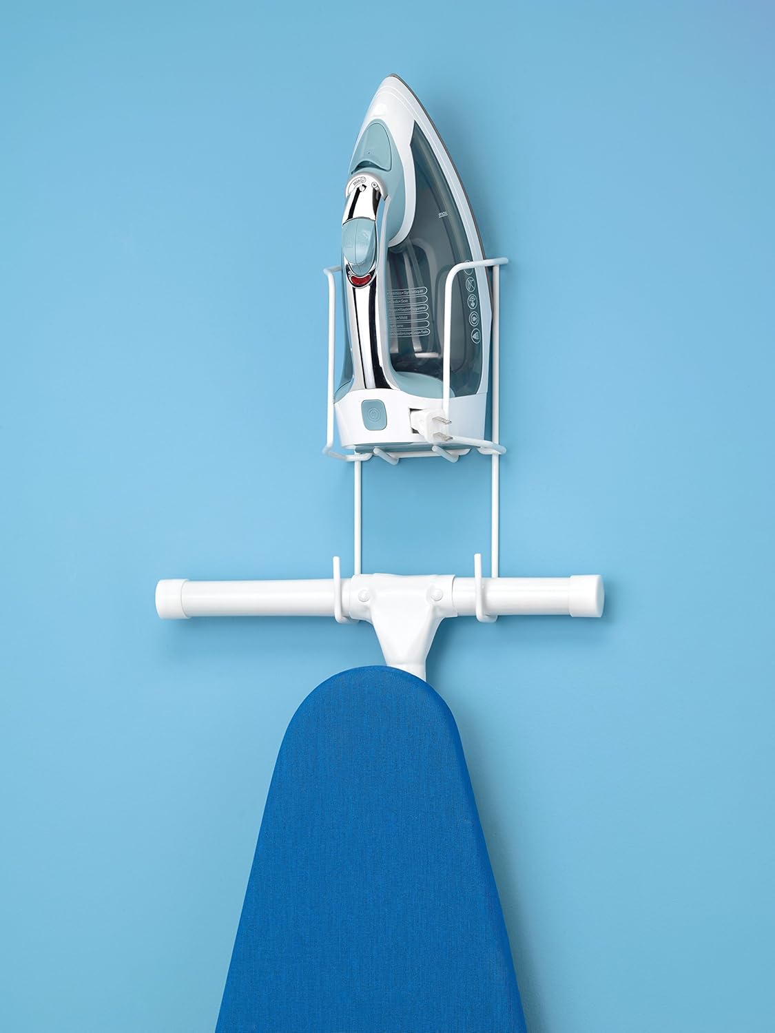 Whitmor Wire Over The Door Ironing Caddy - Iron and Ironing Board Storage Organizer: Home & Kitchen