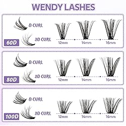 Self Adhesive Eyelashes Press On Lash Clusters