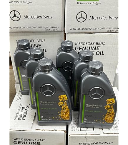 Mercedes-Benz エンジンオイル 5W-30 7L Amazon.com: Mercedes Benz 5W30 Synthetic Oil 229.52-1 case of 6
