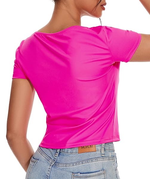 WOMENS T SHIRTS CREW NECK SHORT SLEEVE SHIRTS FOR WOMEN TOPS 2024 CASUAL SLIM FIT FASHION BASIC TEE T SHIRTS(BLUSH,M)
