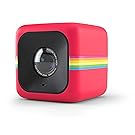 Polaroid Cube+ 1440p Mini Lifestyle Action Camera with Wi-Fi & Image Stabilization (Red)