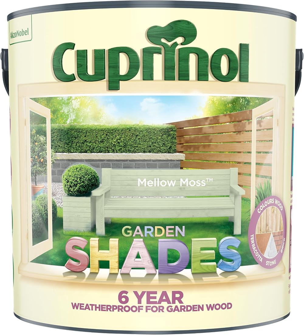 Cuprinol Garden Shades Mellow Moss 2.5L Wood Paint