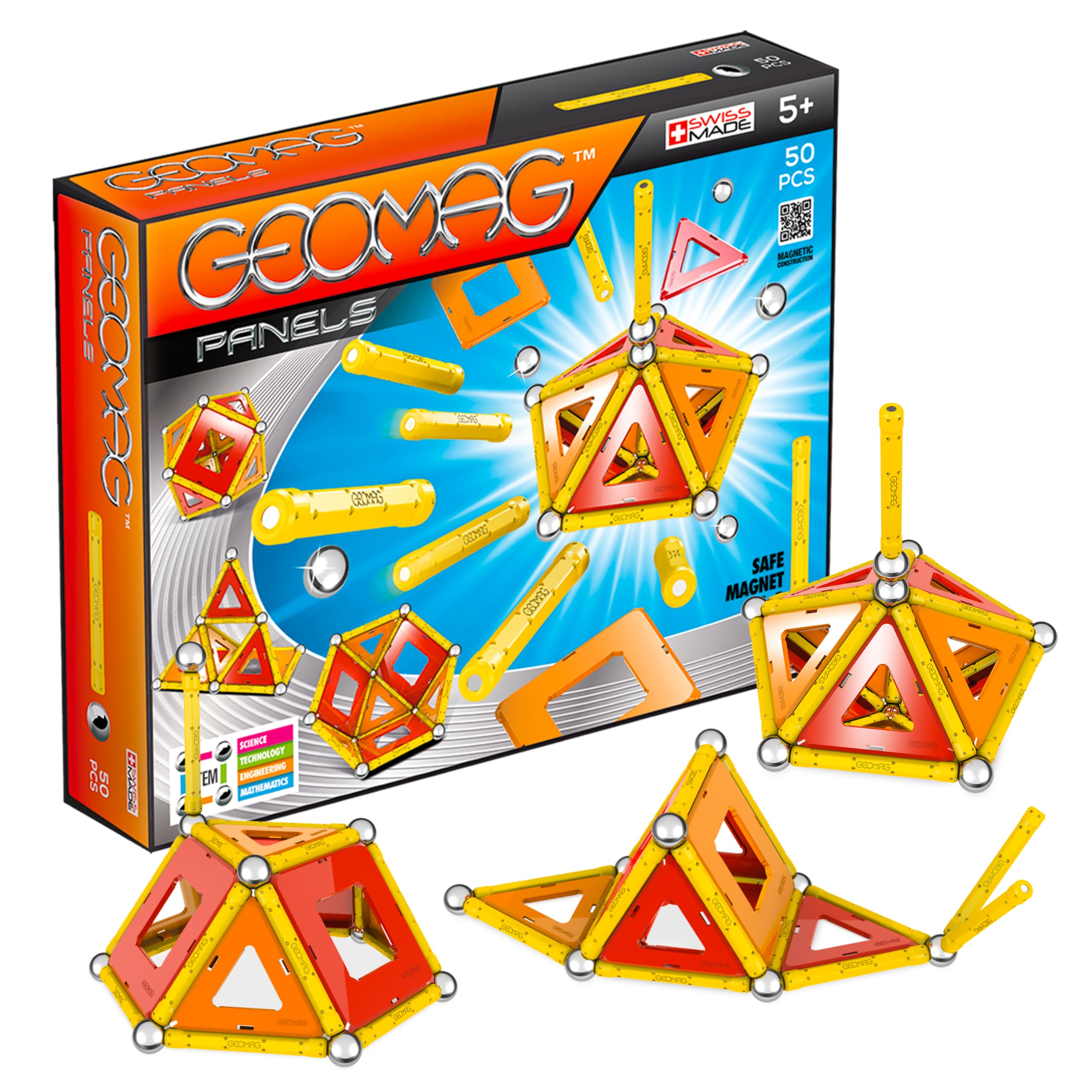 Geomag 461 Classic Panels Building Set, Multicolor, 50 Pieces — image 1