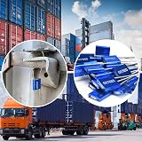 Lzbignun 50pcs Blue Cable Security Seals Numbered Tamper Proof Metal Wire view 7