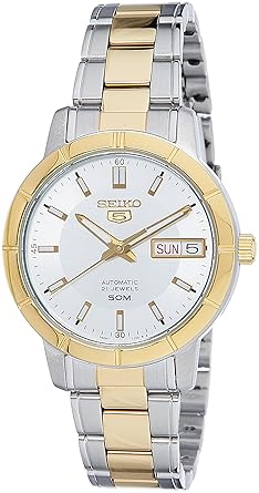 Buy Seiko 5 Analog White Dial Women S Watch Snk892k1 Online At Low Prices In India Amazon In