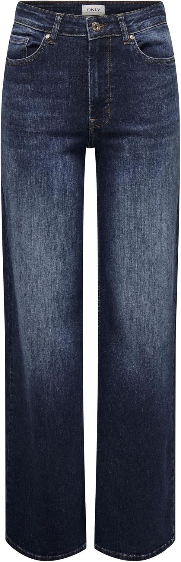 ONLY Female Jeans mit weitem Bein ONLMADISON Hohe Taille Weiter Beinschnitt Jeans