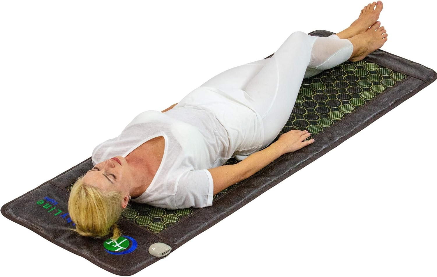 HealthyLine Far Infrared Heating Pad - Hot Stones Jade Tourmaline - Negative Ions - Mesh JT Mat Full 7224 Soft Light InfraMat Pro®: Health & Personal Care