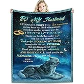 Gift to My Husband Blankets from Wife Ultra-Soft Micro Fleece Throws Blanket for Best Husband Birthdays Anniversary Wedding G