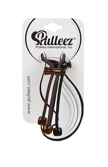 Amazon Com Hair Tie Ponytail Holder Pulleez Sliding Elastic