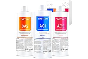 YMEYFAN AS1 SA2 AO3 Hydrate Facial Solution (English Ver.) for Hydra Machine SPA Salon Facial, Aqua Peeling Solution for Smal