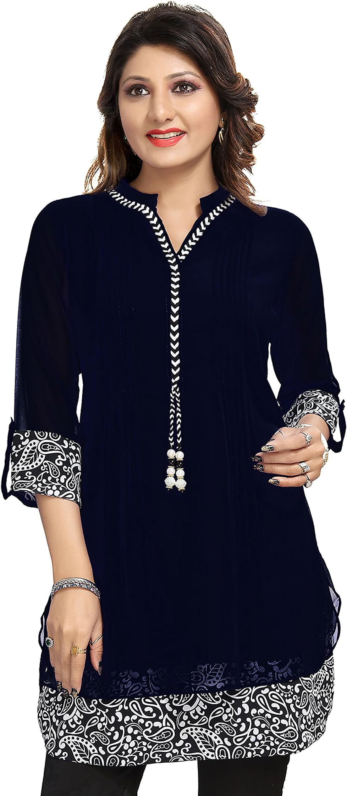 Meher Impex Women's Georgette Kurta