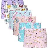 Cczmfeas Girls Hipster Cotton Underwear Boyshort Panties 6 Pack
