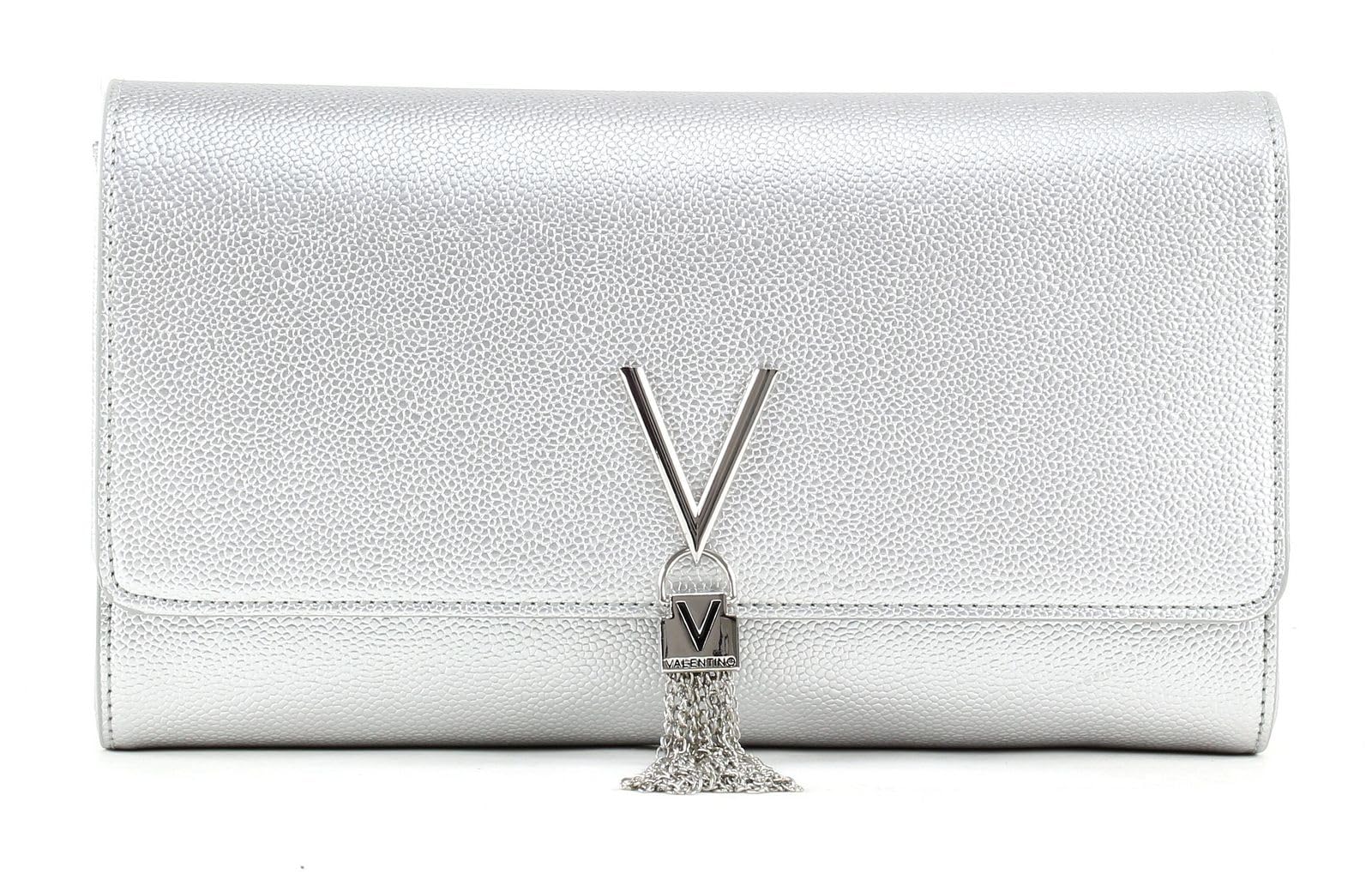 Valentino by Mario Valentino Women's Divina Cross-Body Bag Silver (Argento)