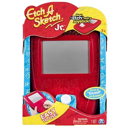 Amazoncom Etch A Sketch Junior Joystick Toy Toys Games