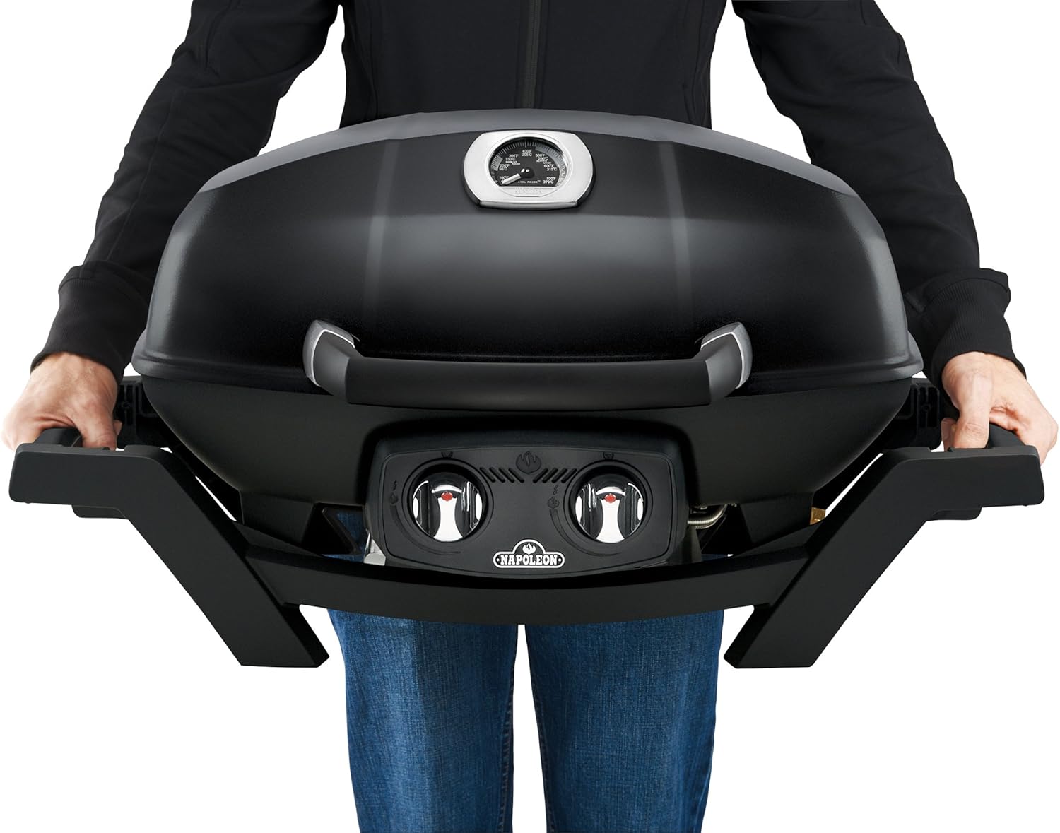 review Napoleon TravelQ PRO285-BK Portable Propane Gas Grill, Black