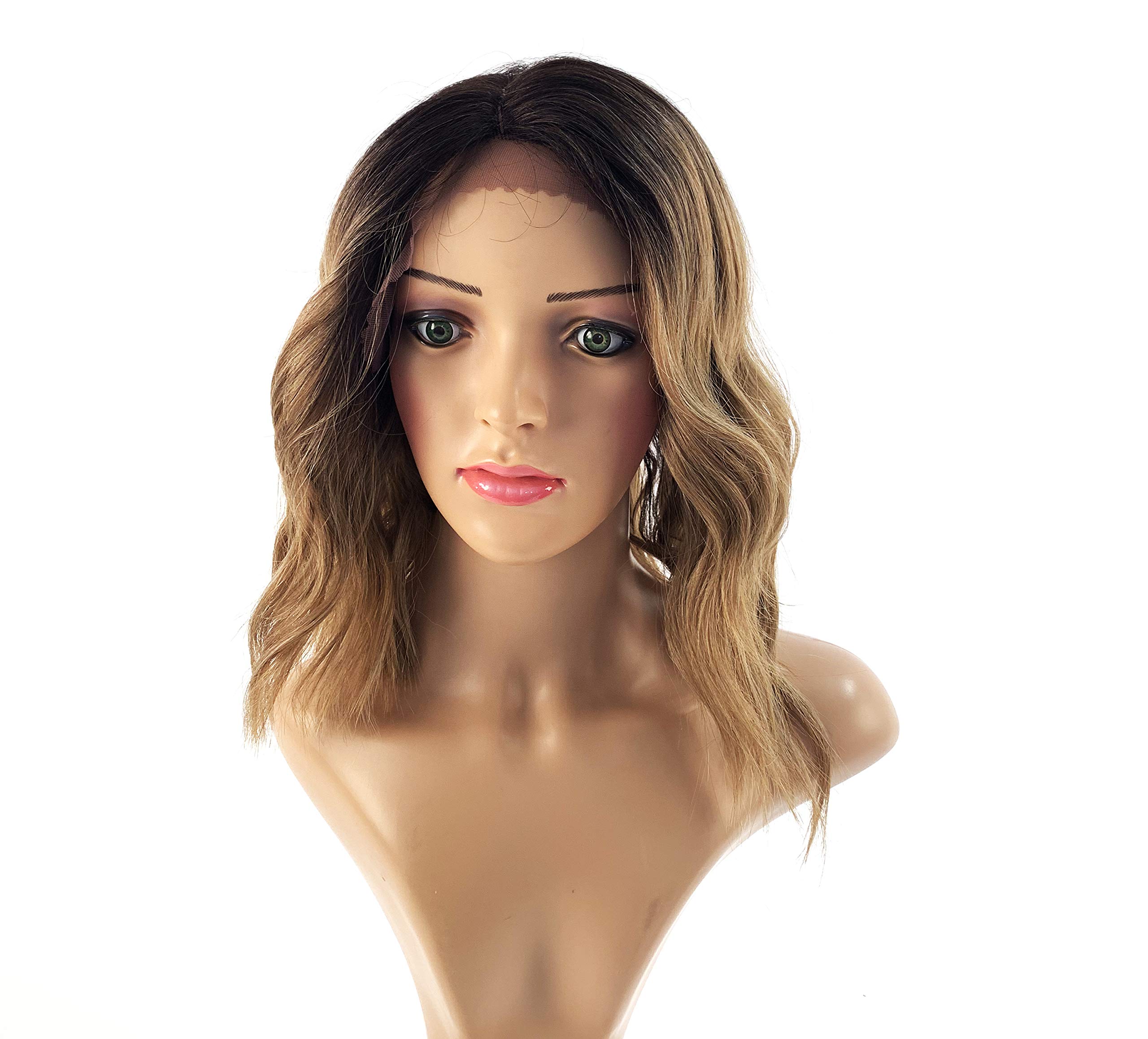 SLEEK Synthetic Lace Front Wigs 14.5'' Loose Wave Wigs Side-Part Lace Front Wig with Baby SPOTLIGHT 101 KYLIE LACE WIG Hair Heat Styled HighTemperature Fiber 4'' Deep Lace Parting 155g-TT6/23