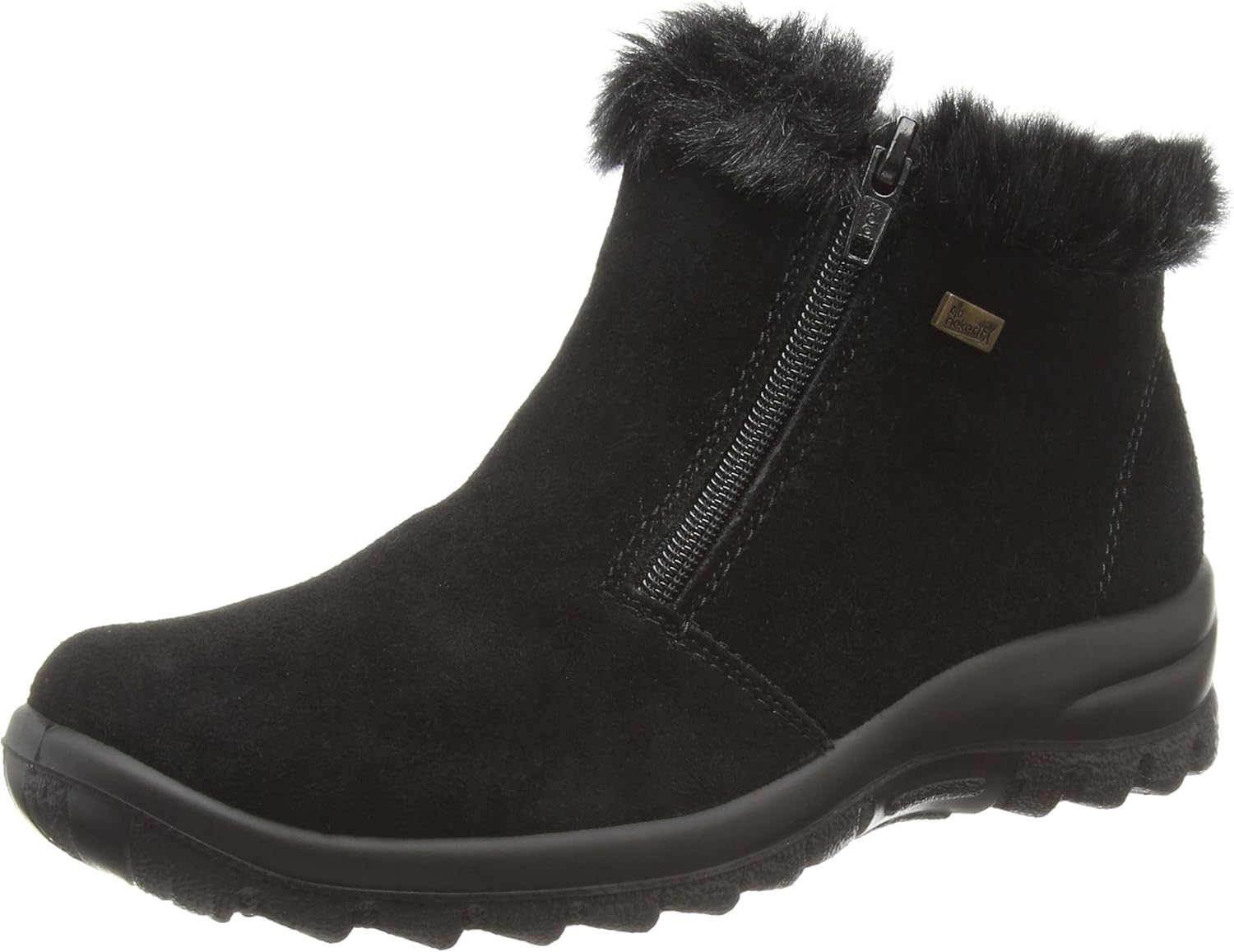rieker fur lined boots