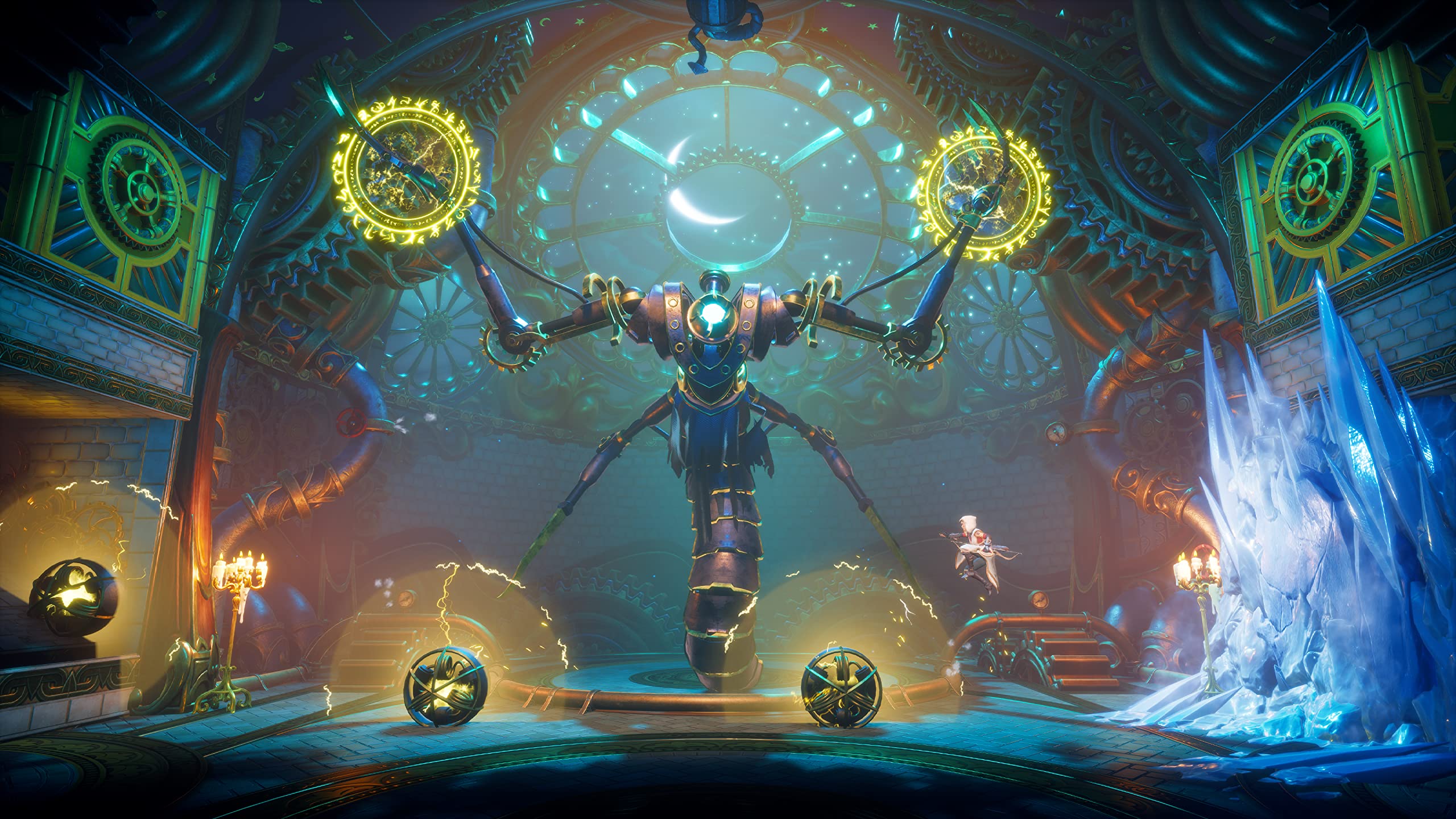 Trine 5 - A Clockwork Conspiracy - PlayStation 5 Trine 5 - A Clockwork Conspiracy - PlayStation 5 PlayStation 5 PlayStation 4 Nintendo Switch PC PC Code - Steam Xbox Series X