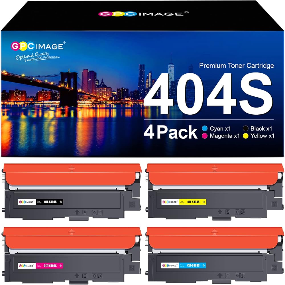 GPC Image Compatible Toner 4-Pack for Samsung Xpress SL-C430 C480 Series