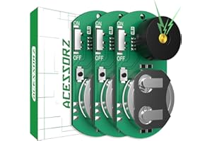 ACESSORZ 3 Pack Mini Hidden Noise Maker - Prank Noisemaker - Beeping Noise Mechine Pranks for Adults - April Fool's Day Practical Joke, Gag Gifts, Small Size Prank at Home, Office (Upgraded Version)