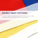 Anley 3x5 Foot Solid Red Flag - UV Fade Resistant, Brass Grommets view 4
