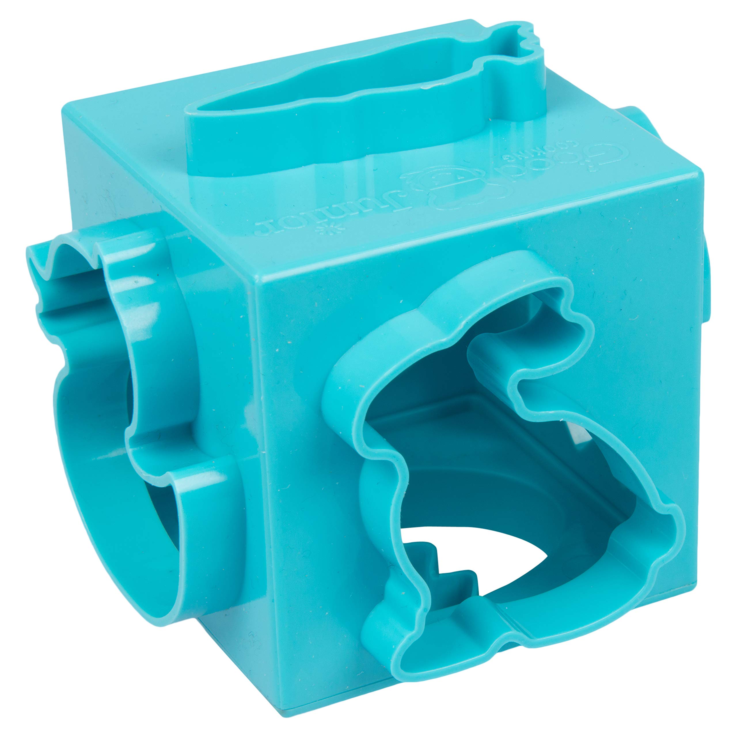 Good Cooking Easter Cookie Cutter Cube- Cookie Press Set w 6 Fun Shapes- All in One 6-Sided Design Means No More Clutter