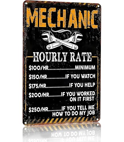 TIN SIGN Red Truck Trading Company Auto Shop Garage Rustic Metal Decor B583