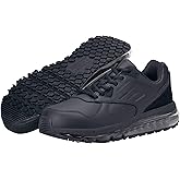 Shoes for Crews Men's Slip-Resistant Work Sneakers - Comfortable, Non-Slip Work Shoes for Men - Ideal for Food Service, Healthcare, Hospitality, Retail - Geo