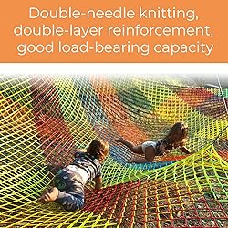 Climbing Cargo Net for Kids - 9.8FT x 9.8FT Double