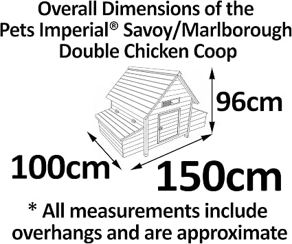 Ce poulailler accueille 6 à 8 Poules en fonction de la taille 