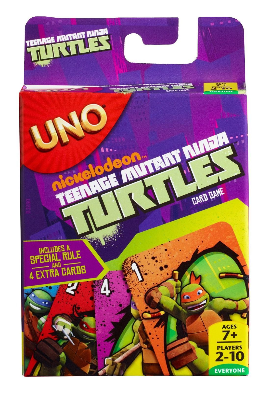 Uno Card Game - TMNT Turtles Edition