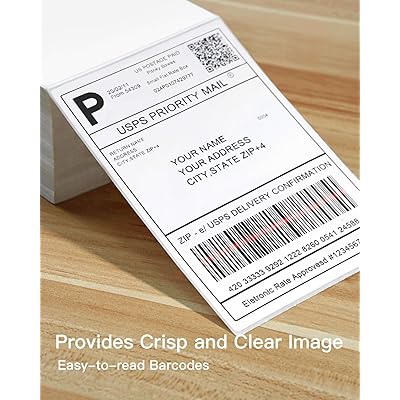 Buy Inateck Thermal Direct Shipping Label 4 X 6 Inch 100 Mm X 150 Mm Waterproof Transportation Label Bpa Bps Free Pack Of 500 Online In Indonesia B08nwv5xd2