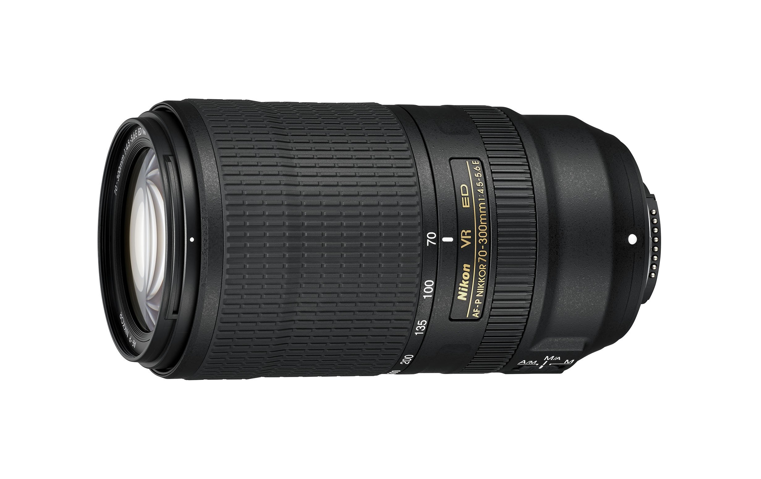 Nikon AF-P NIKKOR 70-300 mm f/4.5-5.6E ED VR Lente de cámara réflex digital con zoom fijo, negro